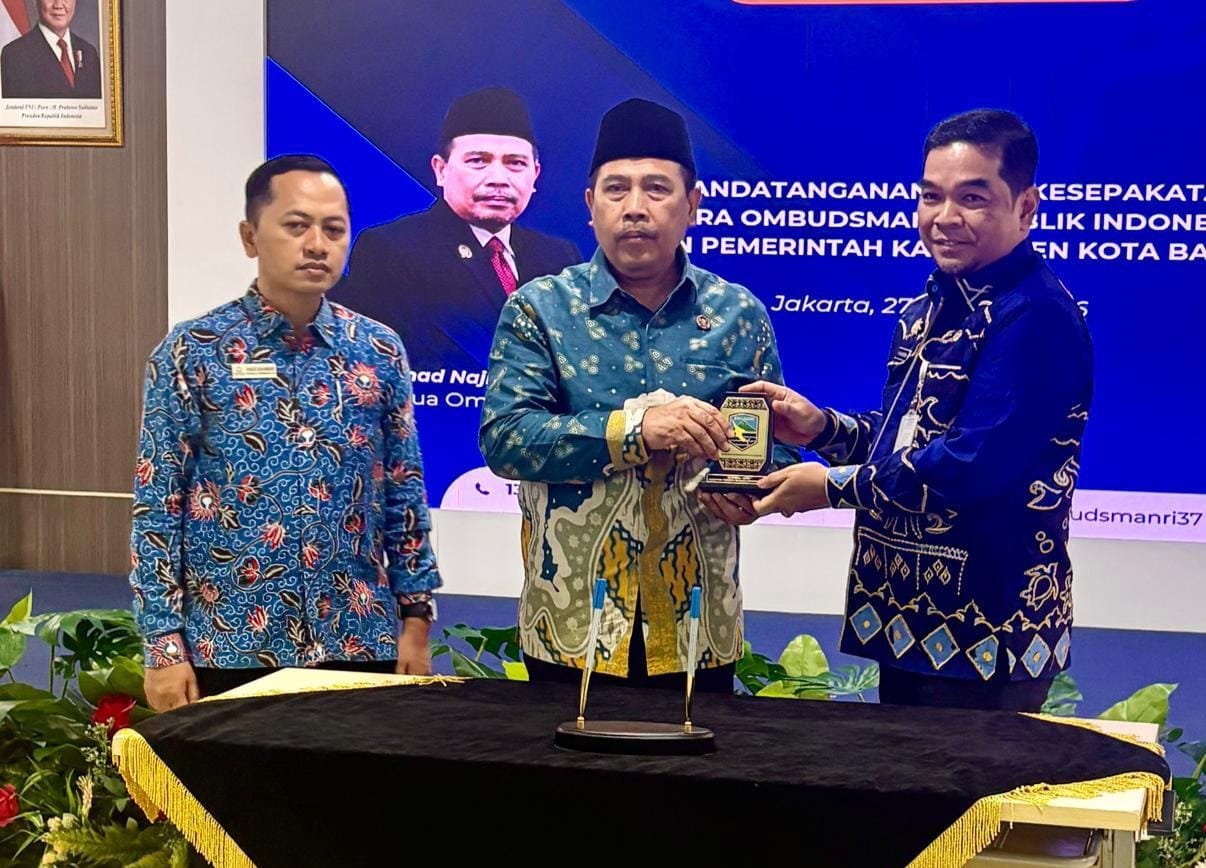 Komitmen Tingkatkan Pelayan Publik, Kotabaru Tandatangani Kesepakatan Bersama Ombudsman RI